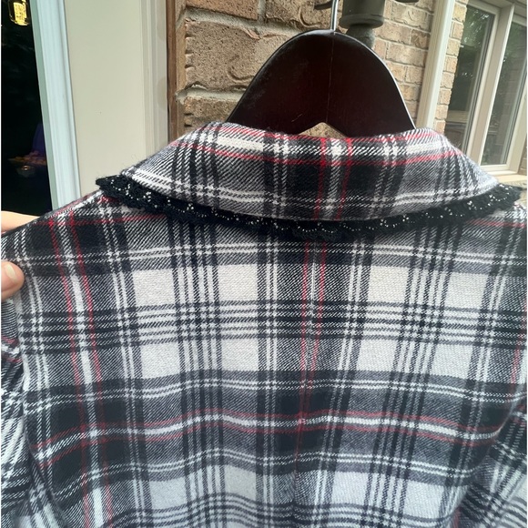 MOSCHINO JEANS Blazer Jacket Knit Black & White Women’s Size Small Made in Italy - Picture 3 of 16